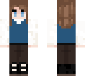 blue sweater