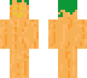 friendly pumpkin man