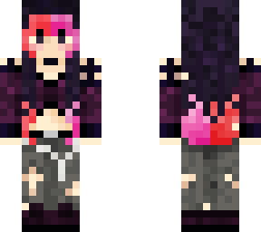 gothic red/pink/purple