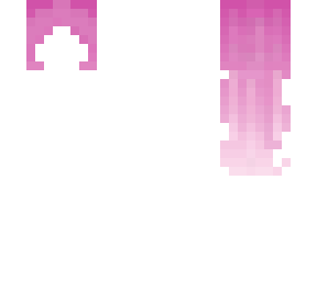long pink ombre hair base