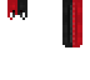 black red hair base (girl)