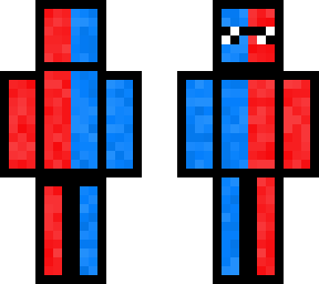 blue and red animations