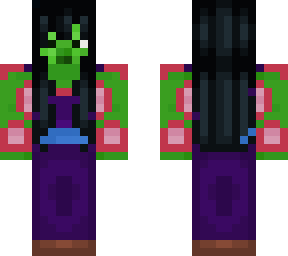 piccolo but he has long black hair