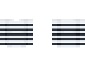 striped black & white shirt