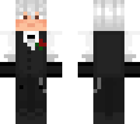 white haired me in a diff suit