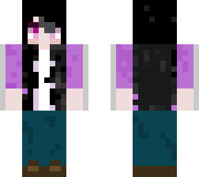 black haired girl