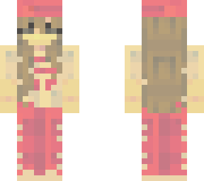 casual girl - pink beanie - casual outfit