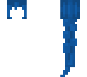 long blue braid base