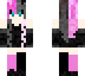pink and black