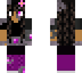 pink and black cyborg