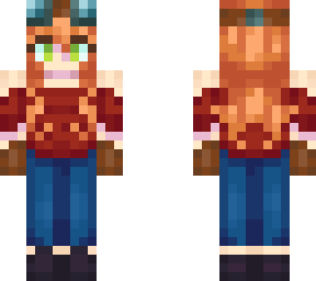 red hair skin by soko