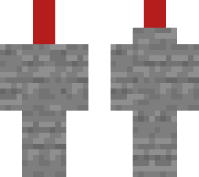 stone with hat but reversed