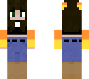 candy corn halloween brunette girl autumn skin - fall 2025