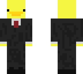 duck in suit