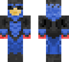 invincible blue suit
