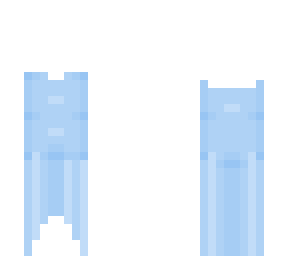 plain blue dress