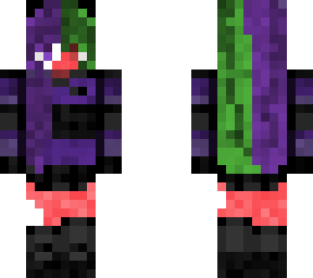 purple n green