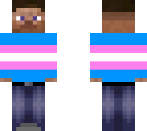 steve trans flag shirt
