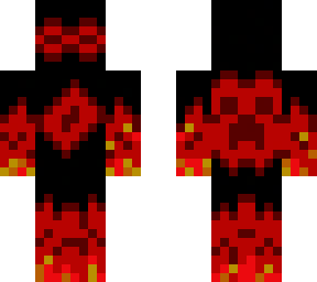 red flames recreate original