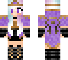 split hair amethyst queen