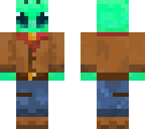 alien cowboy suit