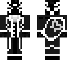 black and withe