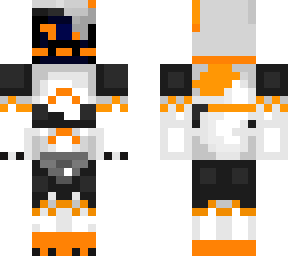 orange protogen skin