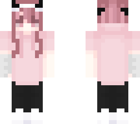 pink devil girl