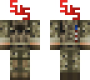 soldier with sus head