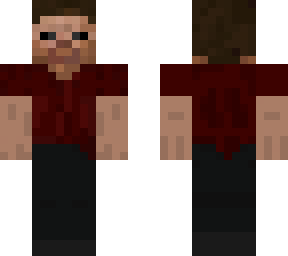 steve red shirt