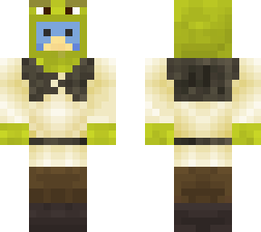 tuxedo sam in a shrek costume