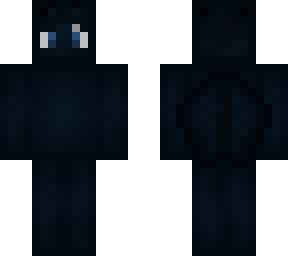 black moth template (blue eyes)