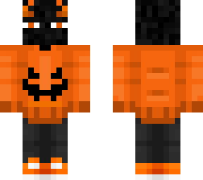 enderman with spooky sweater