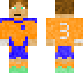 football orange and blue-3