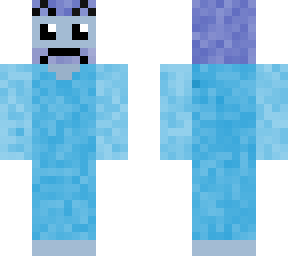 grumpy blue