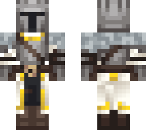 guardia medieval blanco
