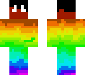 rainbow black man