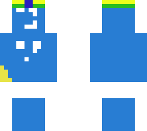 blue man