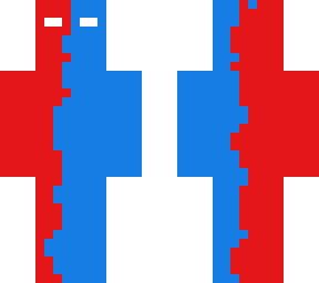 blue vs red
