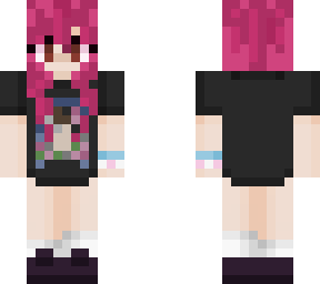 pink hair
