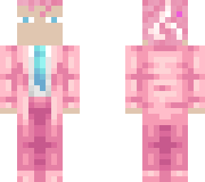 pink suit man