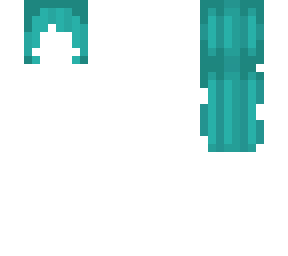 teal hair base