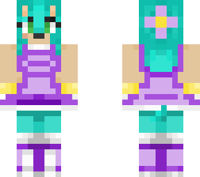 annie lavender -in a flower themed wear