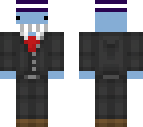 disoriented whal suit and tie
