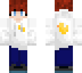 male with duck hoodie