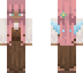 pink fairy girl