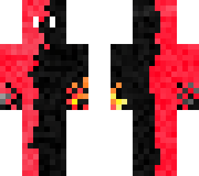 red black skin