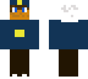 blue human