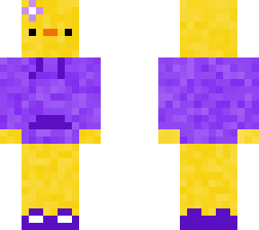 duck with purple pull
