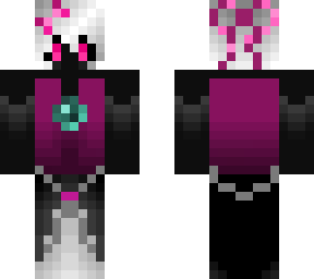 kurzardion girl dark eyes (pink ender sensei princess woman curse legacy)